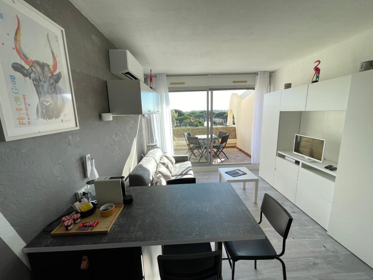 Superbe Studio, Terrasse, Piscine, Parking Le Grau-du-Roi Εξωτερικό φωτογραφία