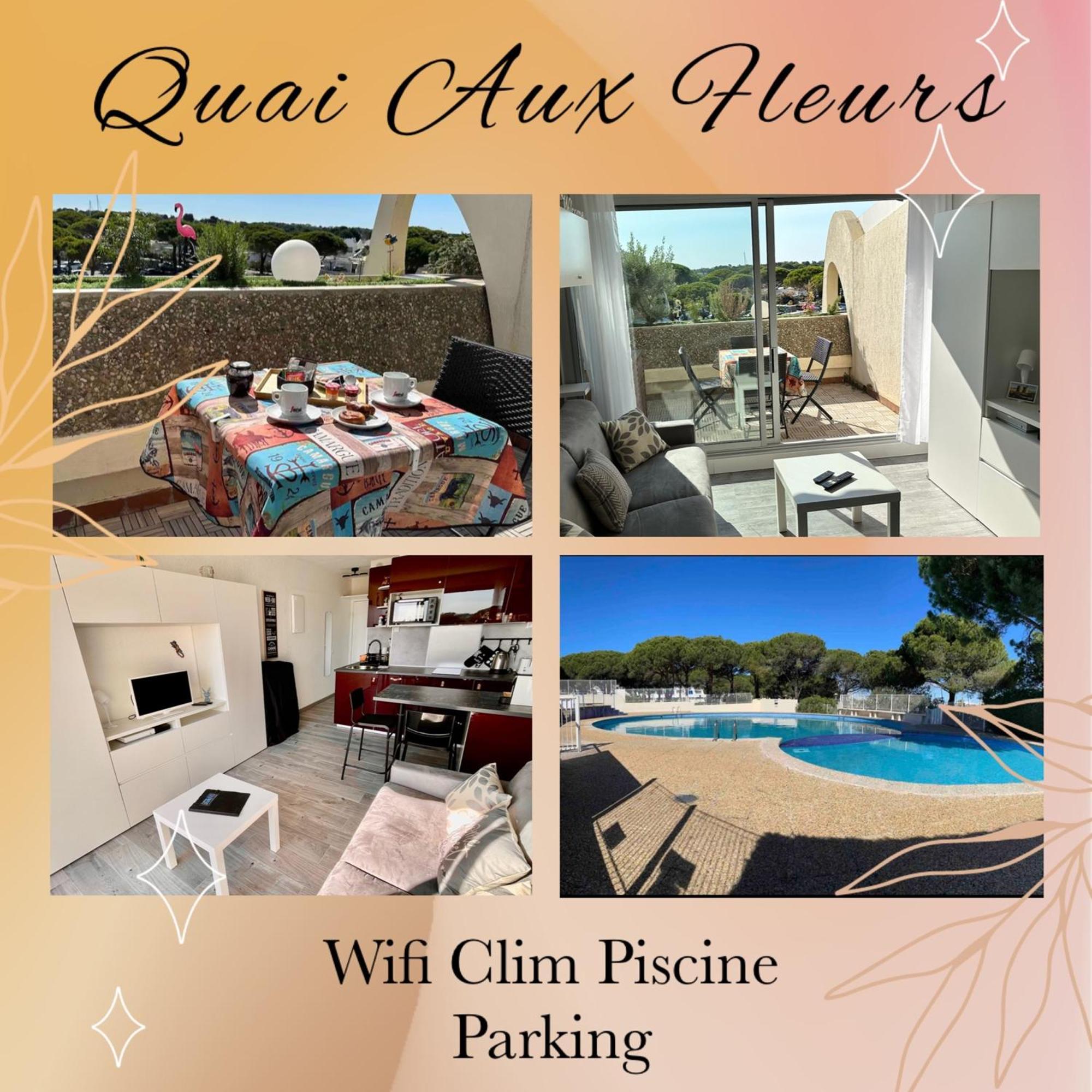 Superbe Studio, Terrasse, Piscine, Parking Le Grau-du-Roi Εξωτερικό φωτογραφία